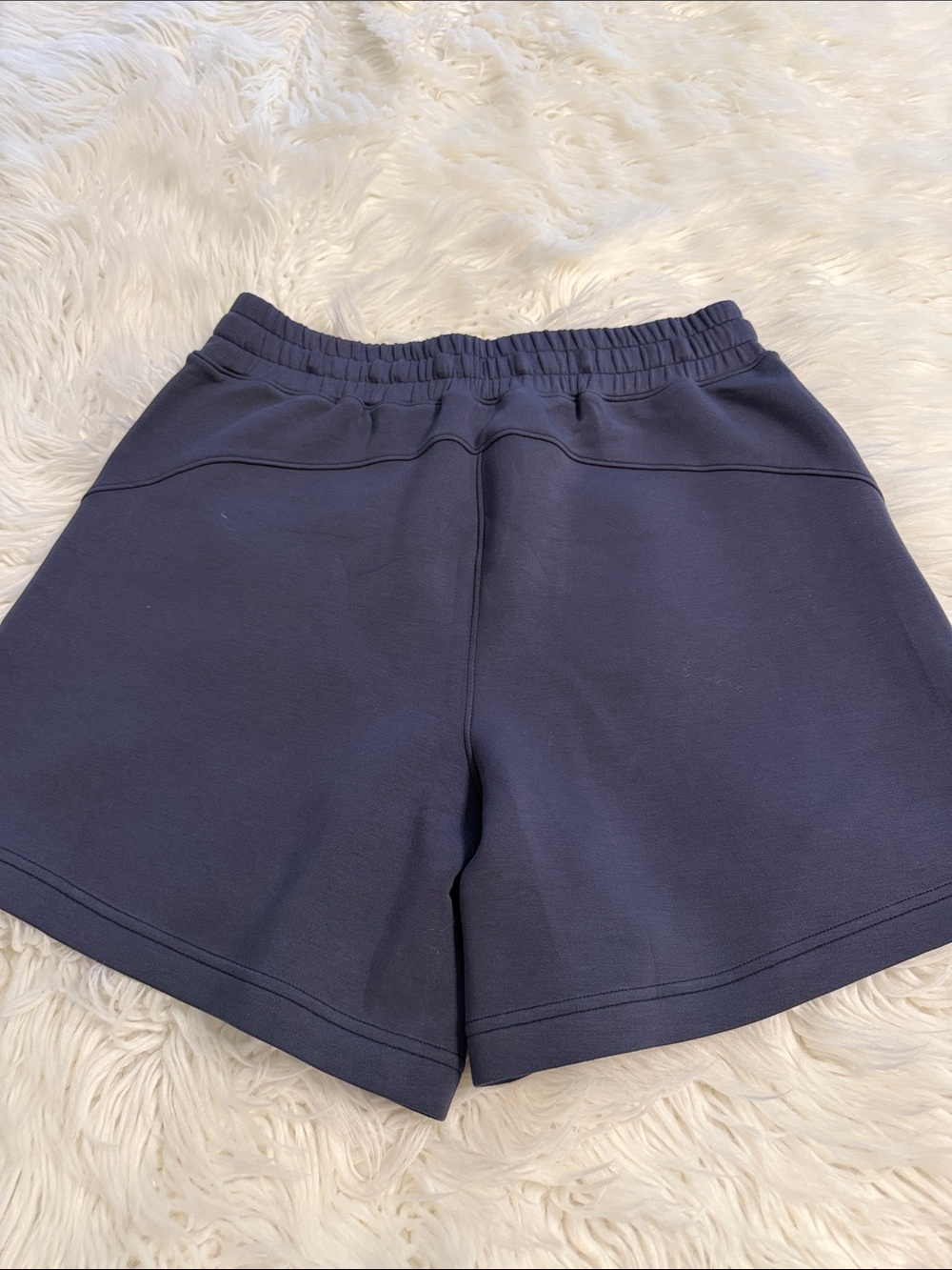 SPANX Navy Drawstring Athletic Shorts size M BNWOT - Picture 5 of 8